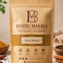 Bannu Salan Masala – Best Pakistani Salan Spice | 100% Pure, Fresh & Natural | Perfect for Chicken, Beef, Mutton & Vegetable Curry