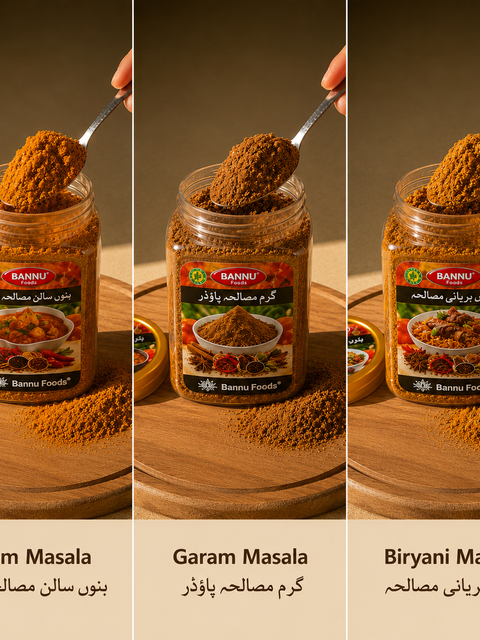 Bannu 3 Pack Bundle — Salin + Garam + Biryani